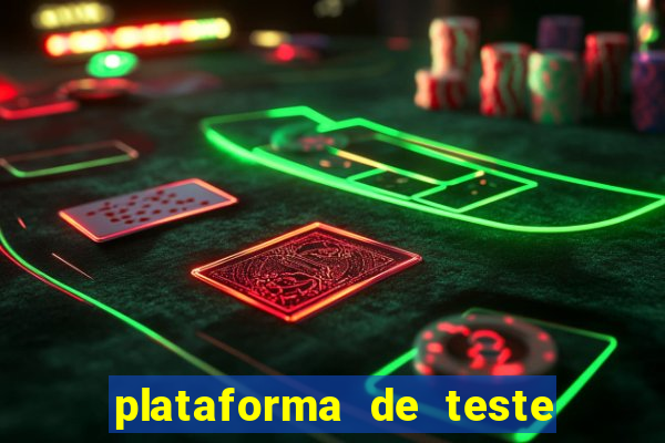 plataforma de teste pg demo